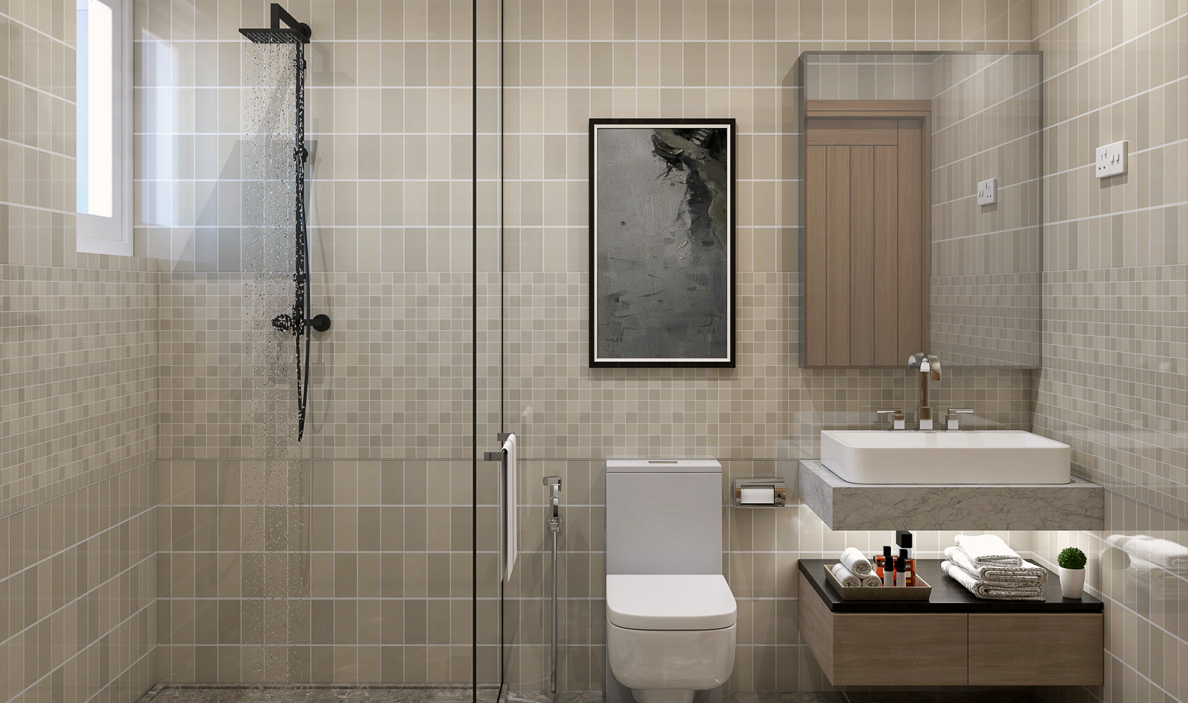 The Finest Residences bathroom interior